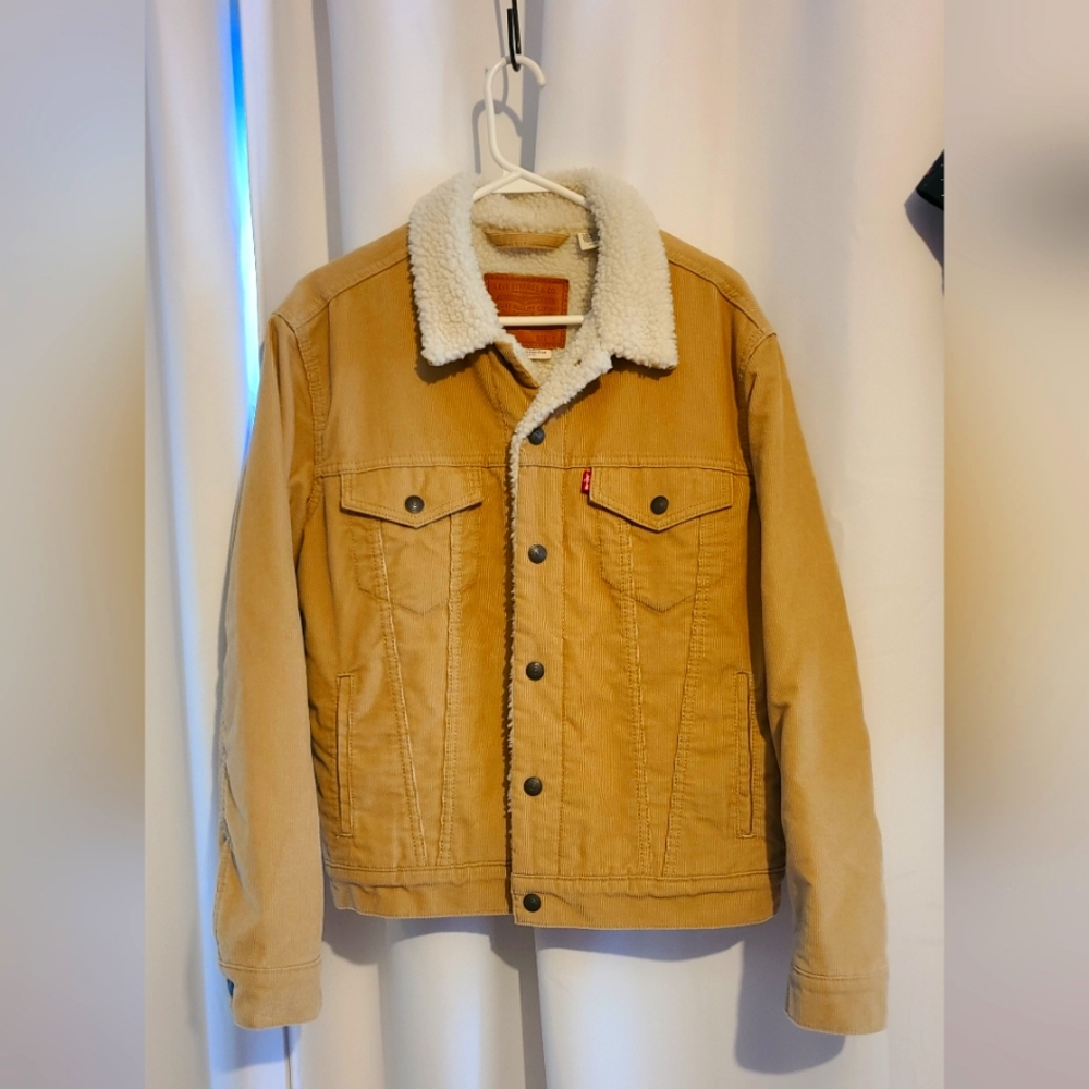 Mens small brown corduroy jacket